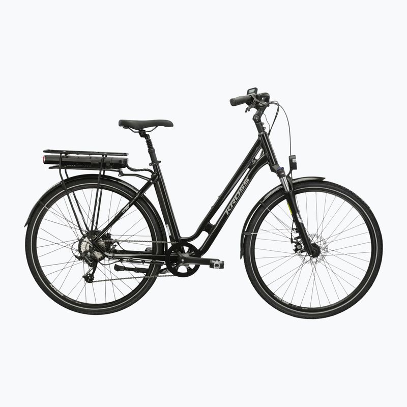 Bicicletă electrică KROSS Sentio Hybrid 1.0 el. 504 Wh black/silver/gloss 2