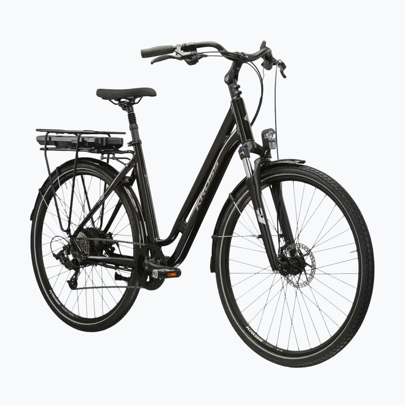 Bicicletă electrică KROSS Sentio Hybrid 1.0 el. 504 Wh black/silver/gloss 3