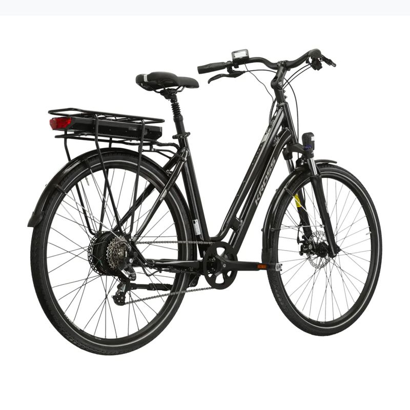 Bicicletă electrică KROSS Sentio Hybrid 1.0 el. 504 Wh black/silver/gloss 4