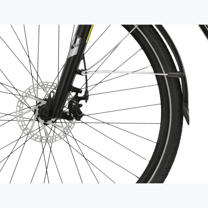 Bicicletă electrică KROSS Sentio Hybrid 1.0 el. 504 Wh black/silver/gloss 9