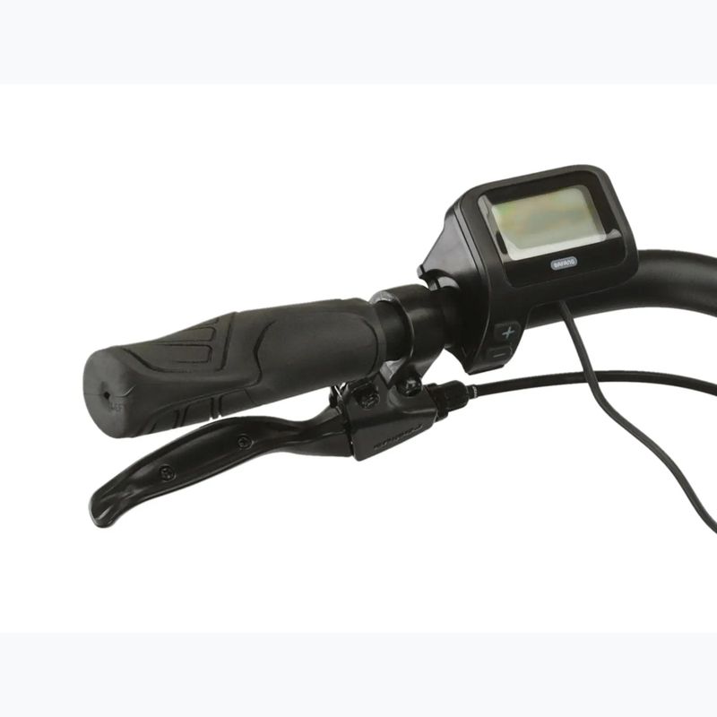 Bicicletă electrică KROSS Sentio Hybrid 1.0 el. 504 Wh black/silver/gloss 12