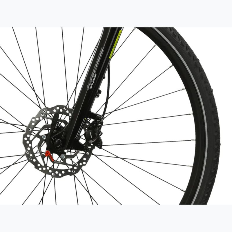 Bicicletă cross pentru femei KROSS Evado 7.0 In white/turquoise/gloss 7