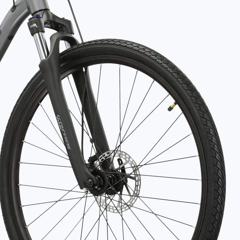 Bicicletă cross KROSS Evado 5.0 graphite/black/matte 5