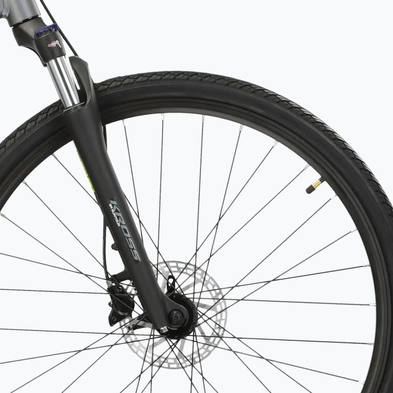 Bicicletă cross KROSS Evado 5.0 graphite/black/matte 6