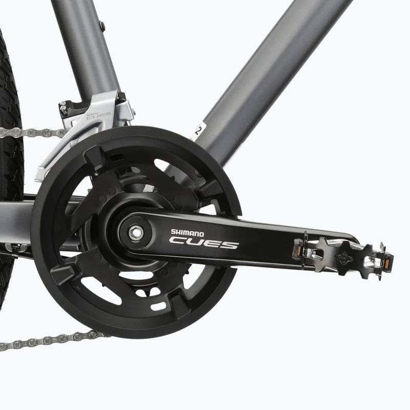 Bicicletă cross KROSS Evado 5.0 graphite/black/matte 10