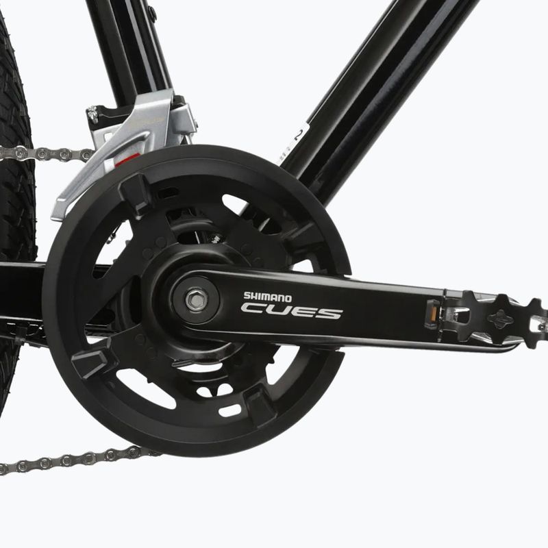Bicicletă cross KROSS Evado 5.0 black/green/gloss 9