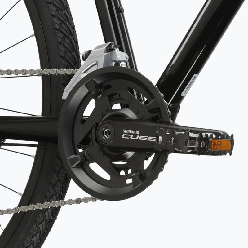 Bicicletă cross KROSS Evado 5.0 black/green/gloss 10