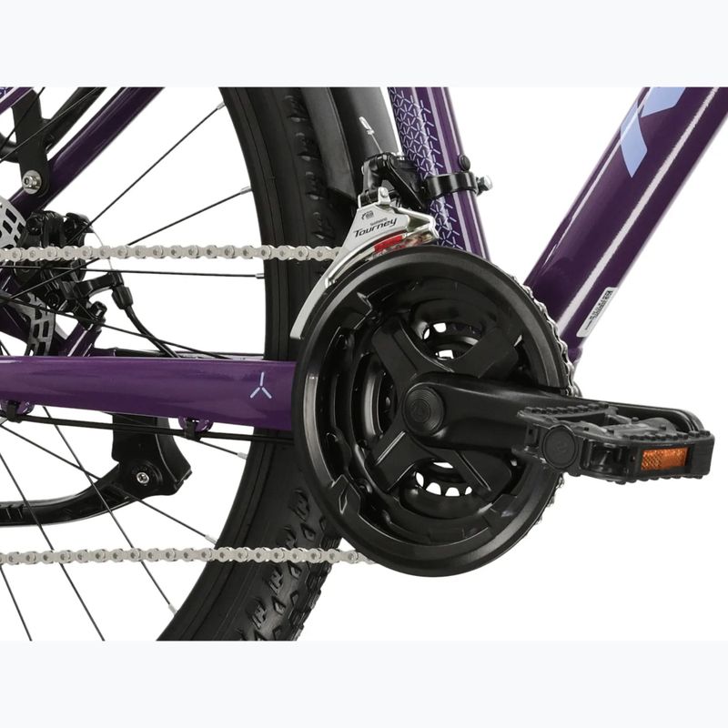 Bicicletă de munte pentru femei KROSS Lea 2.0 Eq W 27.5 purple/purple/gloss 9