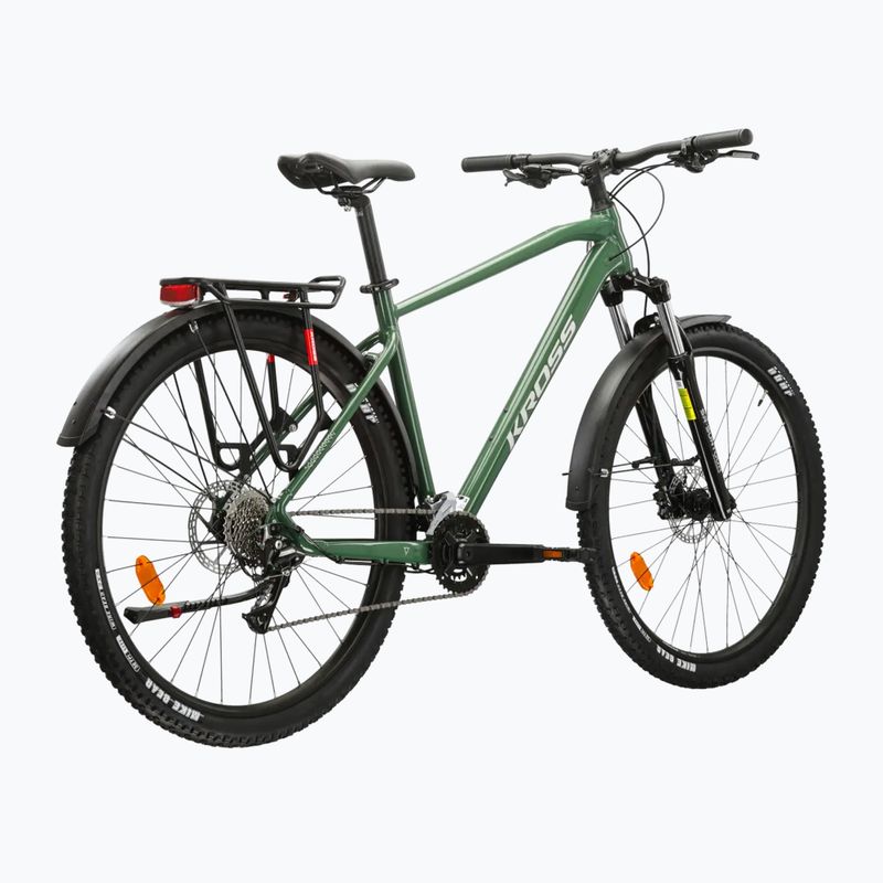 Bicicletă de munte KROSS Hexagon 4.0 EQ 27,5" green/silver/gloss 3