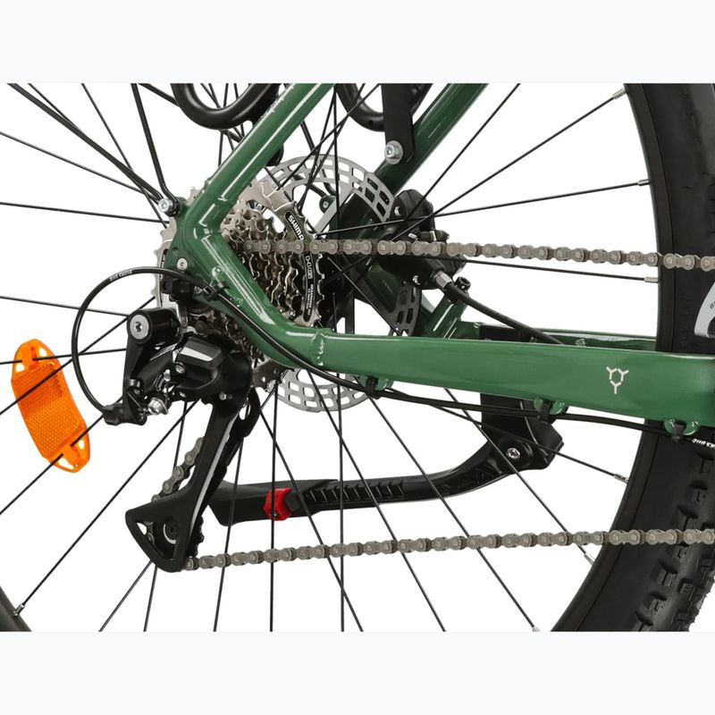 Bicicletă de munte KROSS Hexagon 4.0 EQ 27,5" green/silver/gloss 8