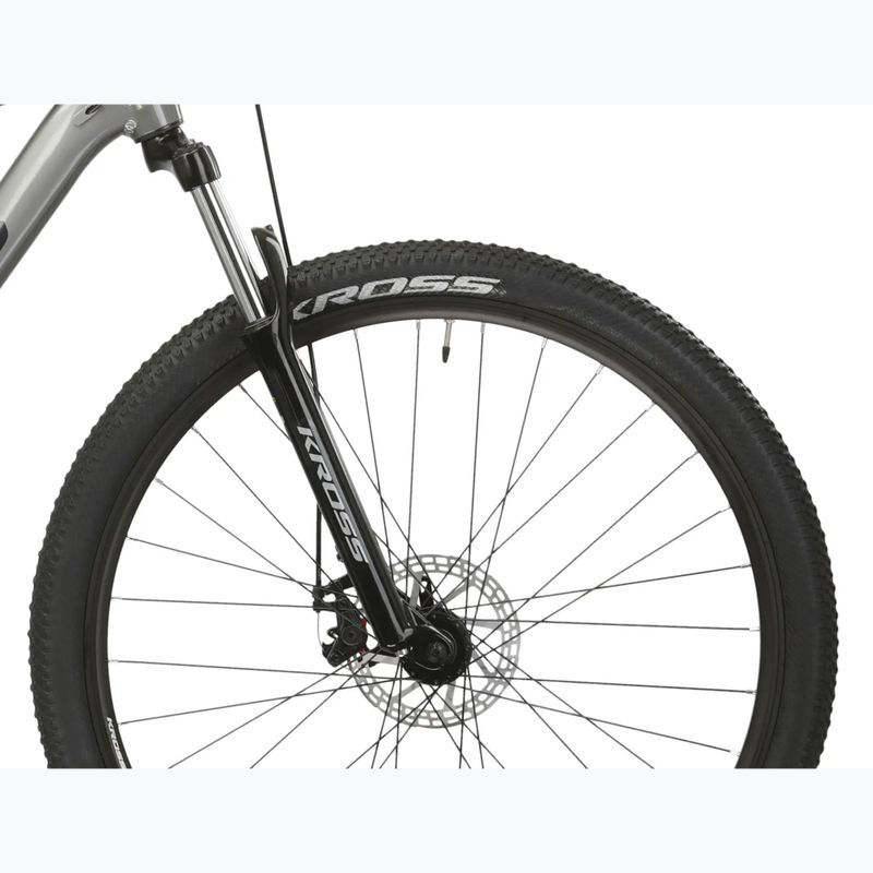 Bicicletă de munte KROSS Hexagon 3.0 27,5" 2024 grey/navy/gloss 6