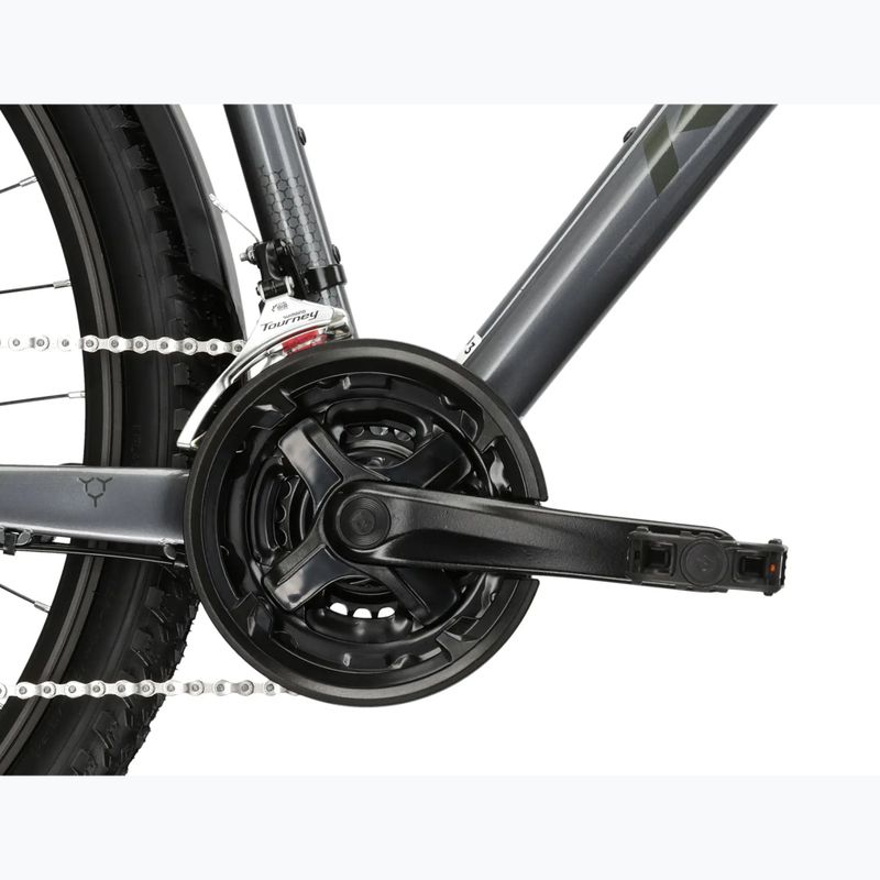 Bicicletă de munte KROSS Hexagon 2.0 EQ 27,5" grey/dark grey/gloss 10