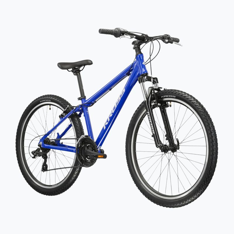 Bicicletă de munte KROSS Hexagon 1.0 26" blue/silver/gloss 2