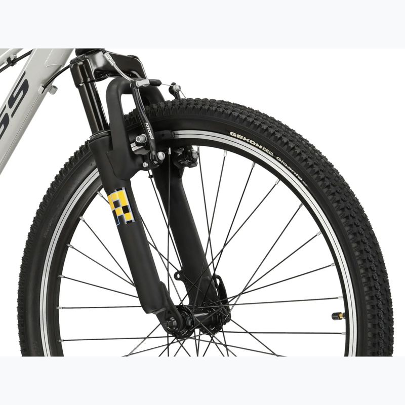 Bicicletă pentru copii KROSS Dust Jr 1.0 grey/black/gloss 5