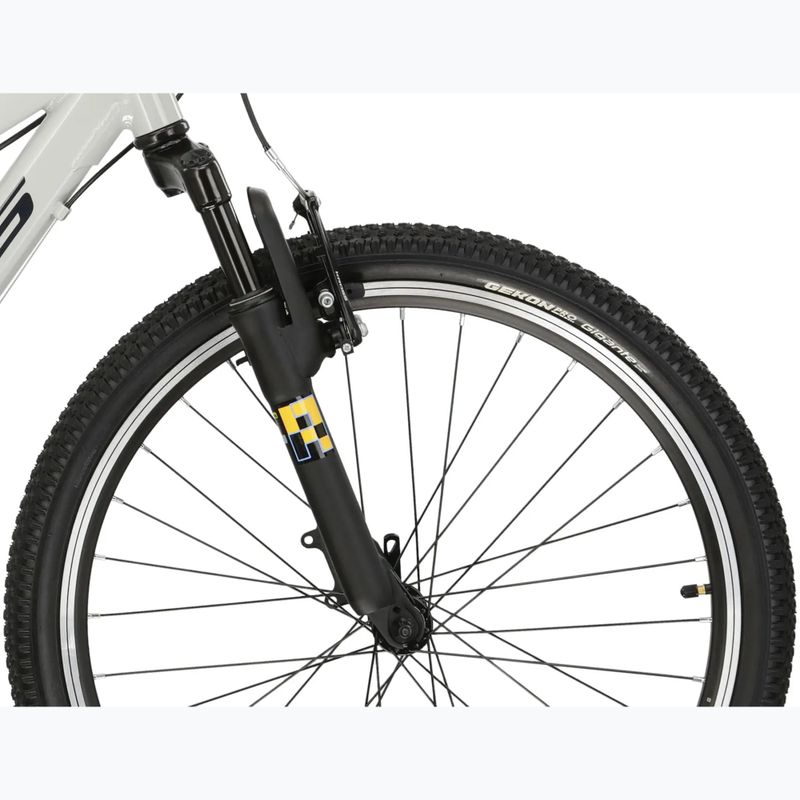 Bicicletă pentru copii KROSS Dust Jr 1.0 grey/black/gloss 6