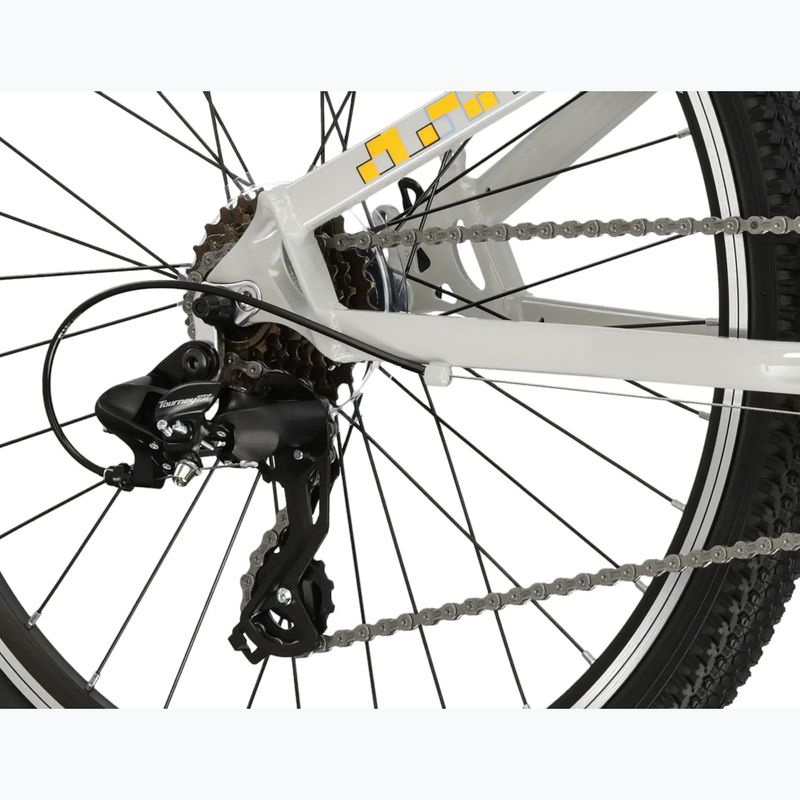 Bicicletă pentru copii KROSS Dust Jr 1.0 grey/black/gloss 7