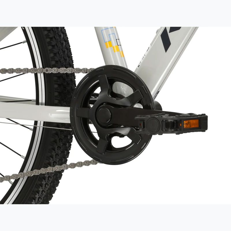 Bicicletă pentru copii KROSS Dust Jr 1.0 grey/black/gloss 8