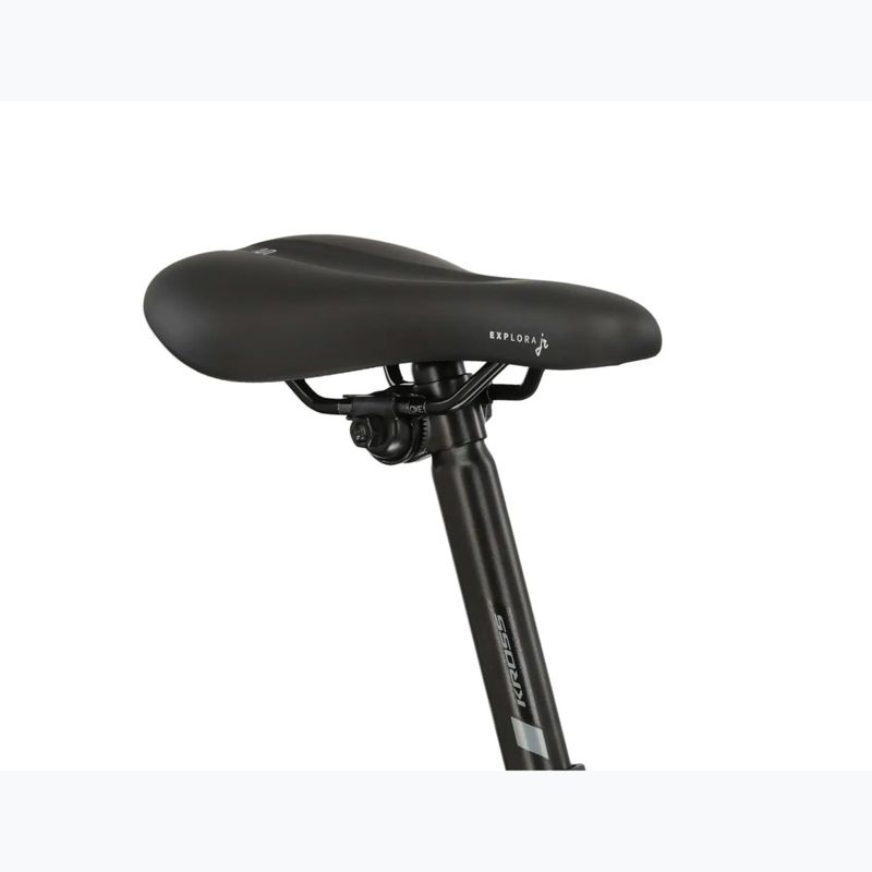 Bicicletă pentru copii KROSS Dust Jr 1.0 grey/black/gloss 10