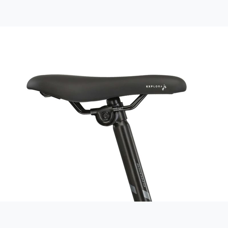Bicicletă pentru copii KROSS Dust Jr 1.0 grey/black/gloss 11