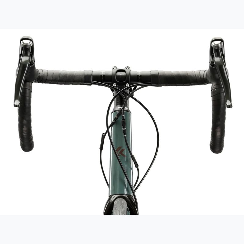 Bicicletă de șosea KROSS Vento 4.0 Green/Burgundy/Gloss 5