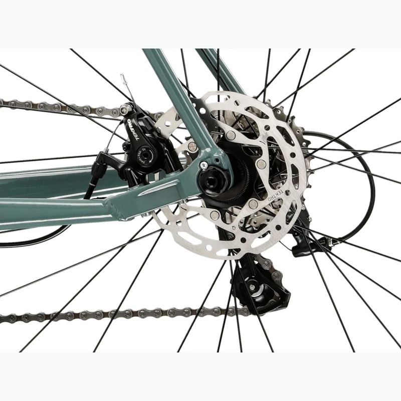 Bicicletă de șosea KROSS Vento 4.0 Green/Burgundy/Gloss 10
