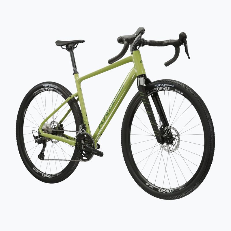 Bicicletă gravel KROSS Esker 6.0 2024 khaki/green/gloss 2