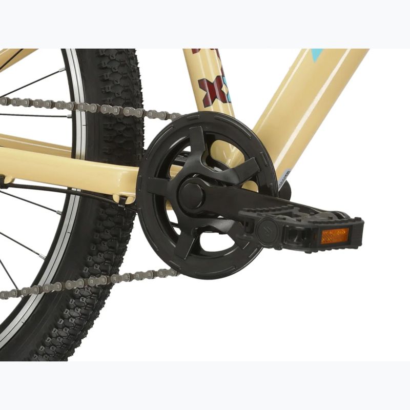 Bicicletă pentru copii KROSS Level Jr 1.0 beige/red/gloss 8