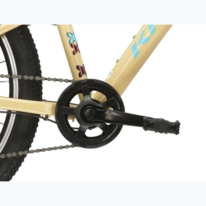 Bicicletă pentru copii KROSS Level Jr 1.0 beige/red/gloss 9