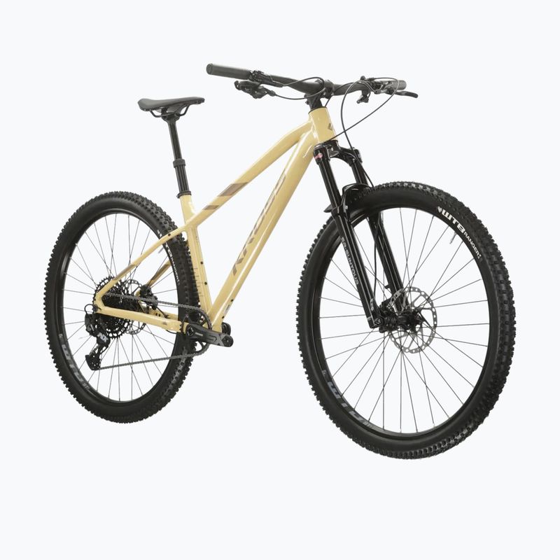 Bicicletă de munte pentru femei KROSS Level 6.0 beige/brown/gloss 2