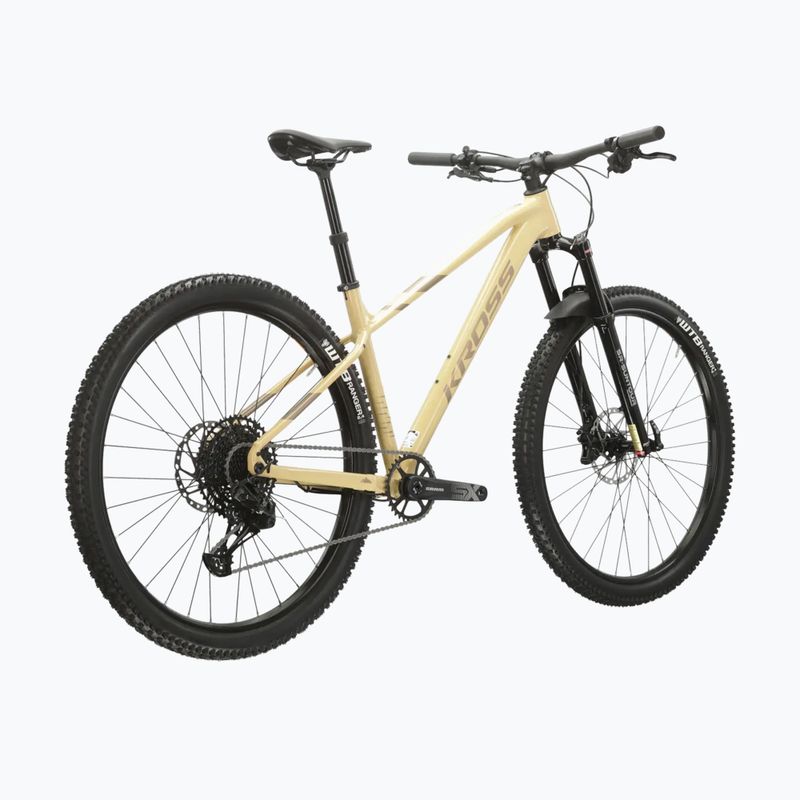 Bicicletă de munte pentru femei KROSS Level 6.0 beige/brown/gloss 3