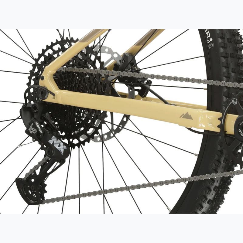 Bicicletă de munte pentru femei KROSS Level 6.0 beige/brown/gloss 8