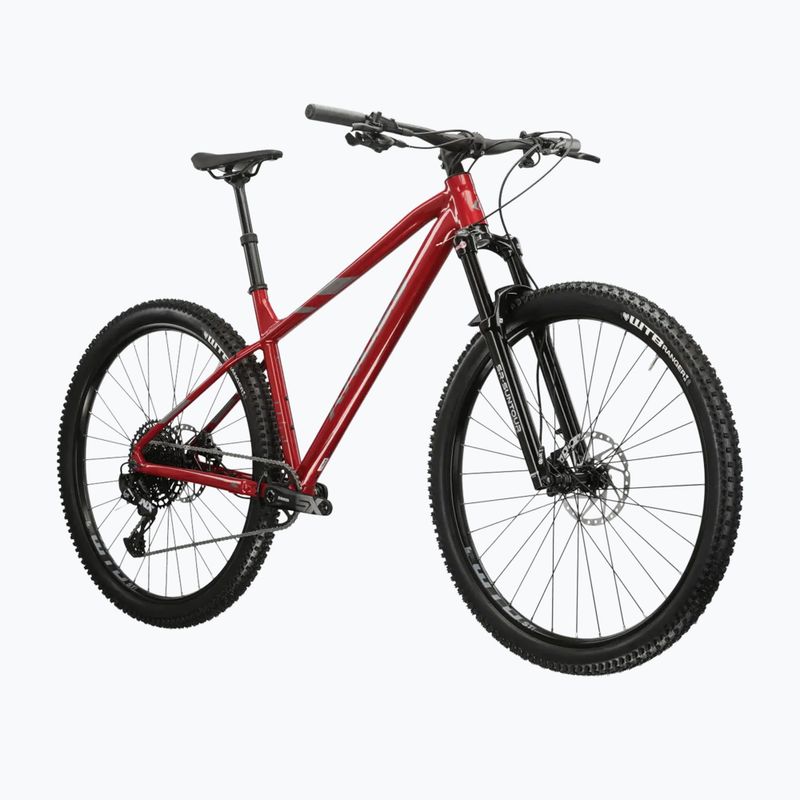 Bicicletă de munte pentru femei KROSS Level 6.0 red/grey 2