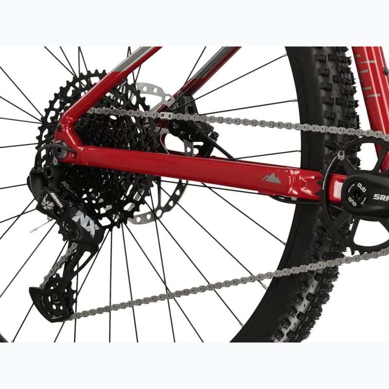 Bicicletă de munte pentru femei KROSS Level 6.0 red/grey 8