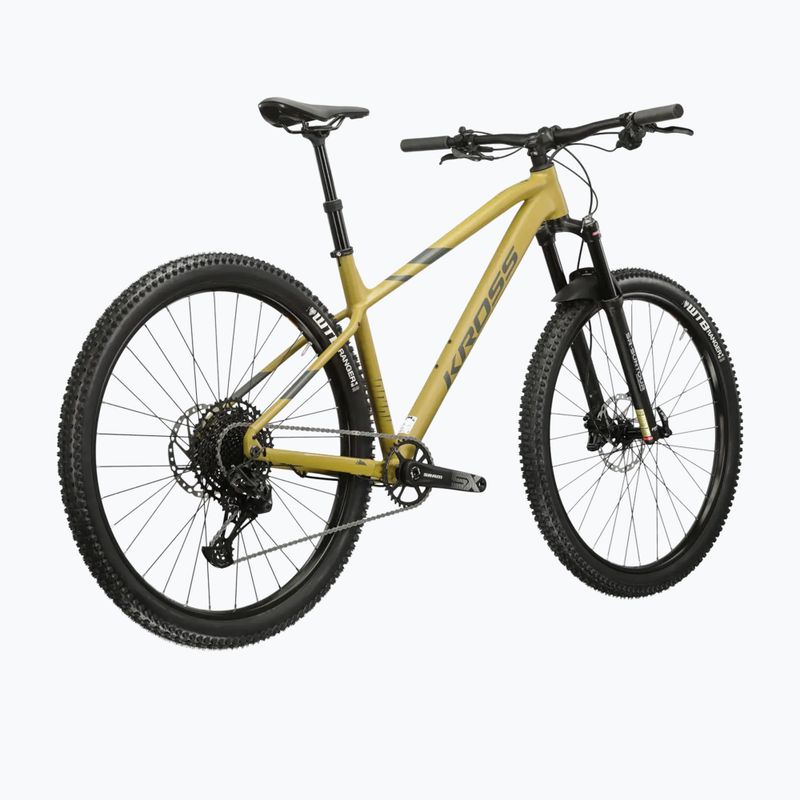 Bicicletă de munte KROSS Level 6.0 brown/graphite 3