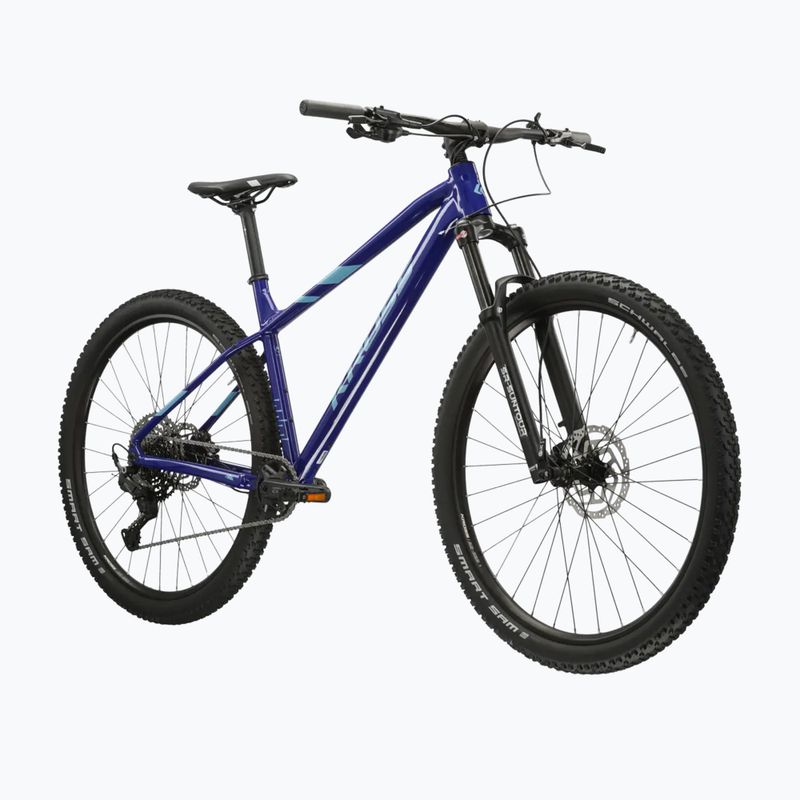 Bicicletă de munte KROSS Level 5.0 navy blue/sky blue 2