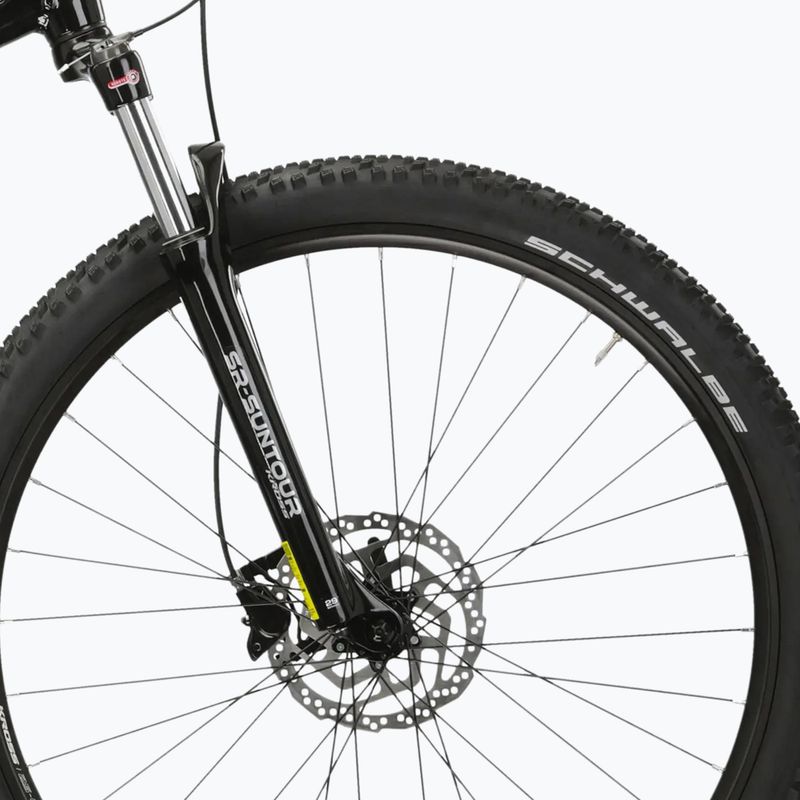 Bicicletă de munte KROSS Level 2.0 black/yellow/gloss 6