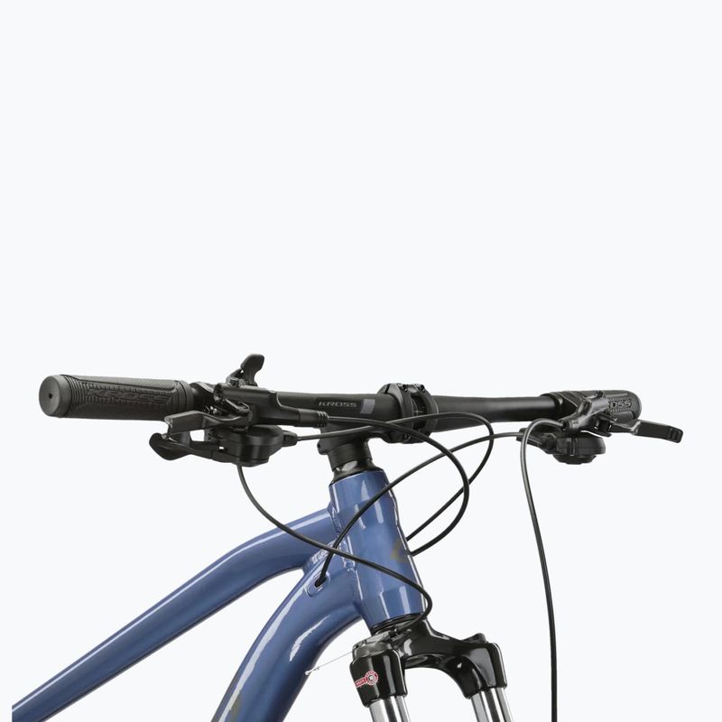Bicicletă de munte KROSS Level 2.0 blue/grey/gloss 4