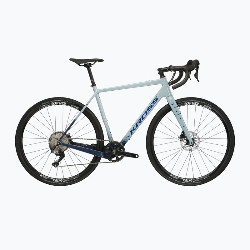 Bicicletă gravel KROSS Esker 7.0 blue/graphite/gloss