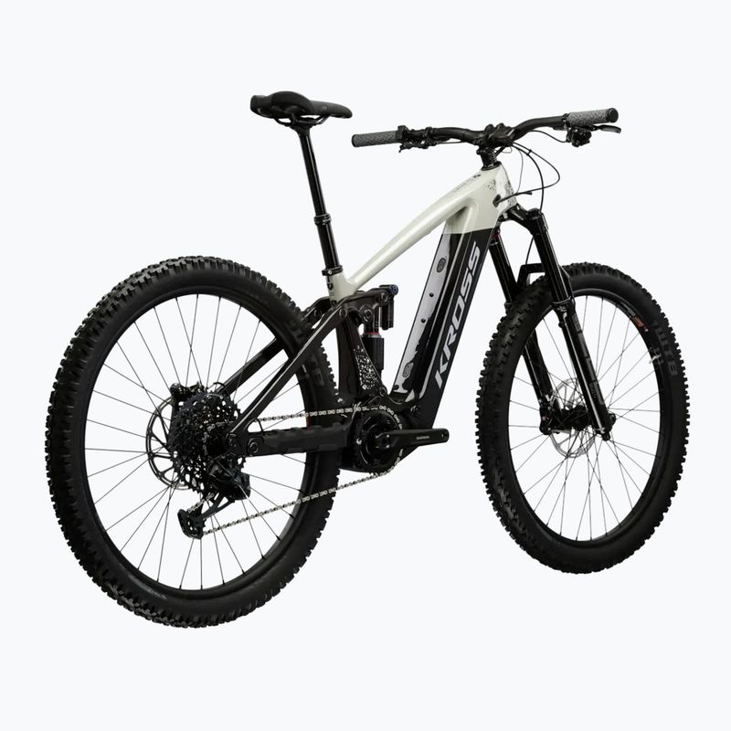 Bicicletă electrică pentru bărbați KROSS Moon Boost 1.0 el. 630 Wh grey/black/gloss 3