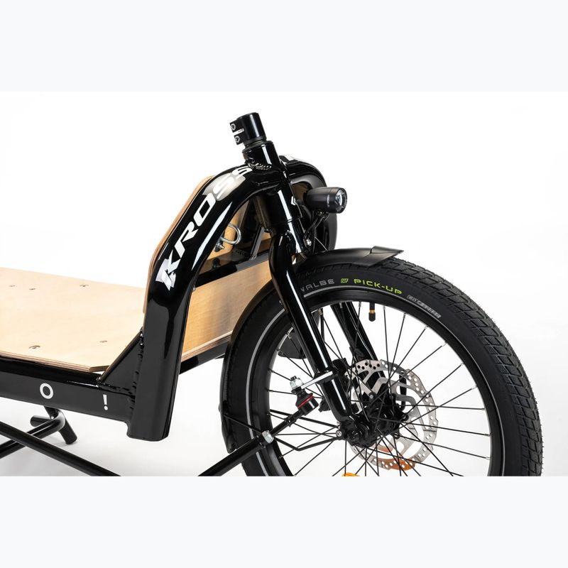 Bicicletă electrică KROSS E-Cargo Space Platform el. white/black/gloss 6