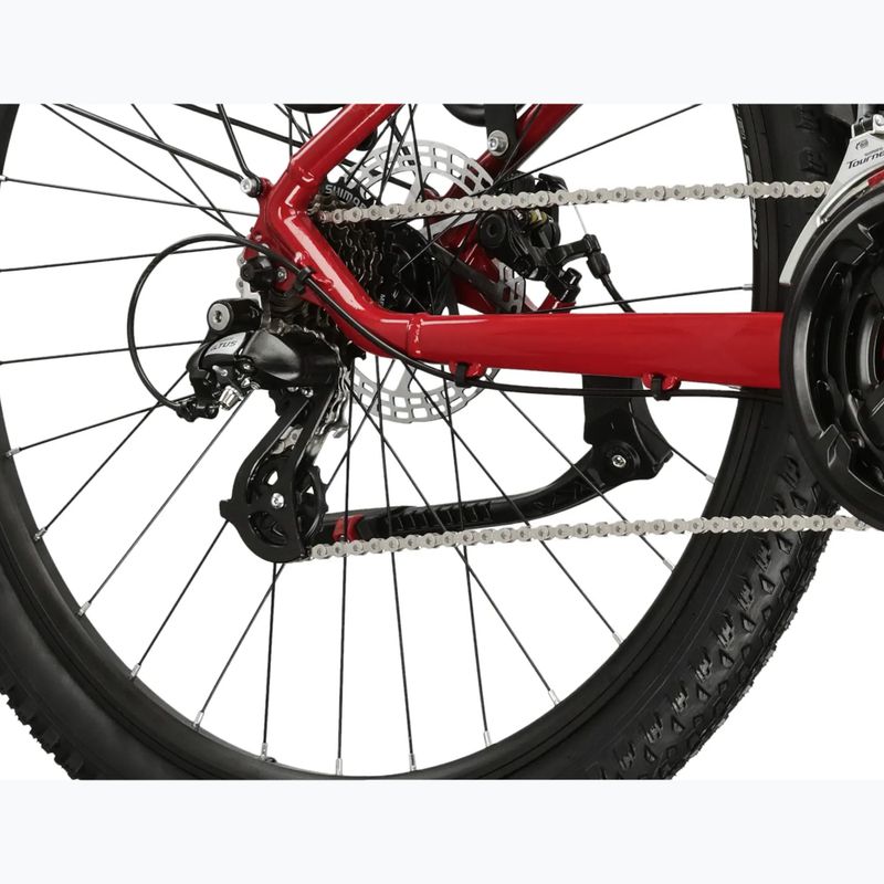 Bicicletă de munte KROSS Hexagon 2.0 EQ 27,5" red/burgundy/gloss 8