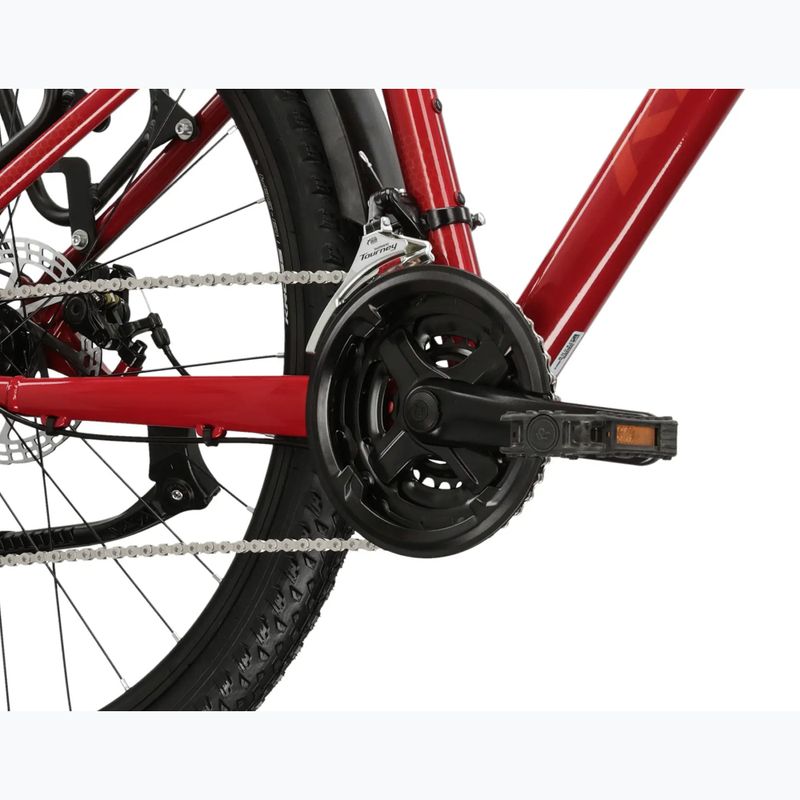 Bicicletă de munte KROSS Hexagon 2.0 EQ 27,5" red/burgundy/gloss 9