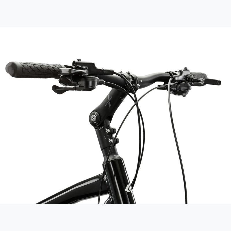 Bicicletă de trekking pentru bărbați KROSS Trans 7.0 Bg black/grey/gloss 4