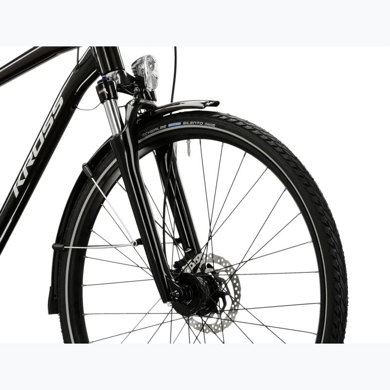 Bicicletă de trekking pentru bărbați KROSS Trans 7.0 Bg black/grey/gloss 5
