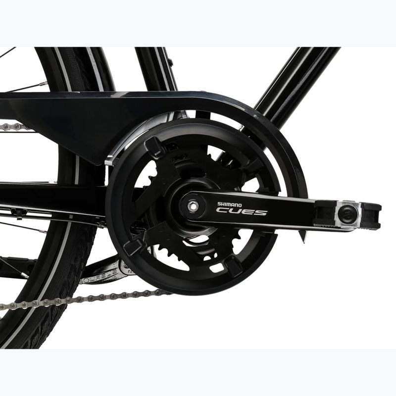 Bicicletă de trekking pentru bărbați KROSS Trans 7.0 Bg black/grey/gloss 10