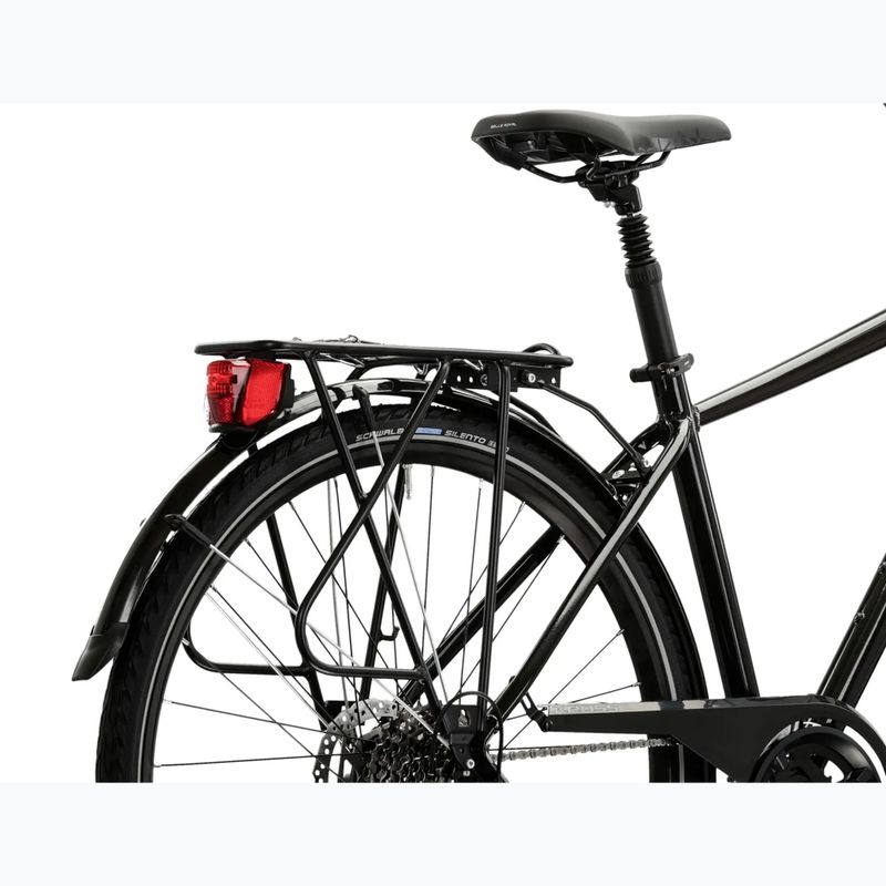 Bicicletă de trekking pentru bărbați KROSS Trans 7.0 Bg black/grey/gloss 11