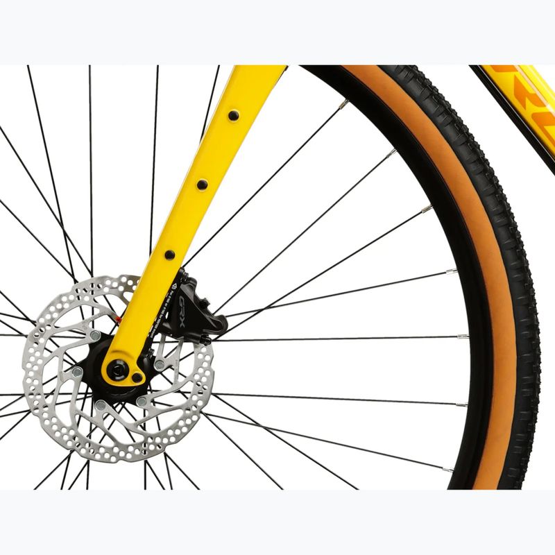 Bicicletă gravel KROSS Esker 4.0 yellow/orange/gloss 8