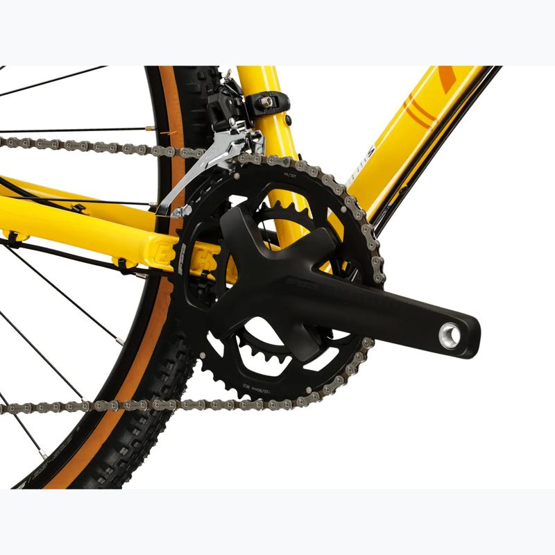 Bicicletă gravel KROSS Esker 4.0 yellow/orange/gloss 10