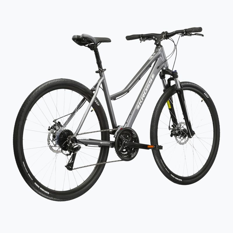 Bicicletă de oraș pentru femei KROSS Move 2.0 In graphite/silver/gloss 3