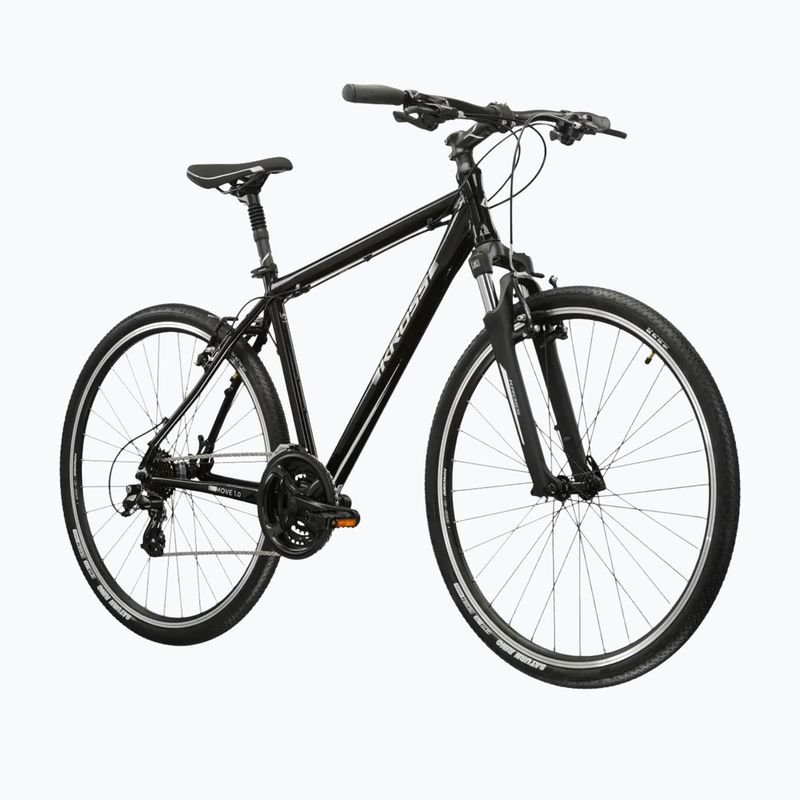 Bicicletă de oraș pentru bărbați KROSS Move 1.0 black/silver/gloss 2